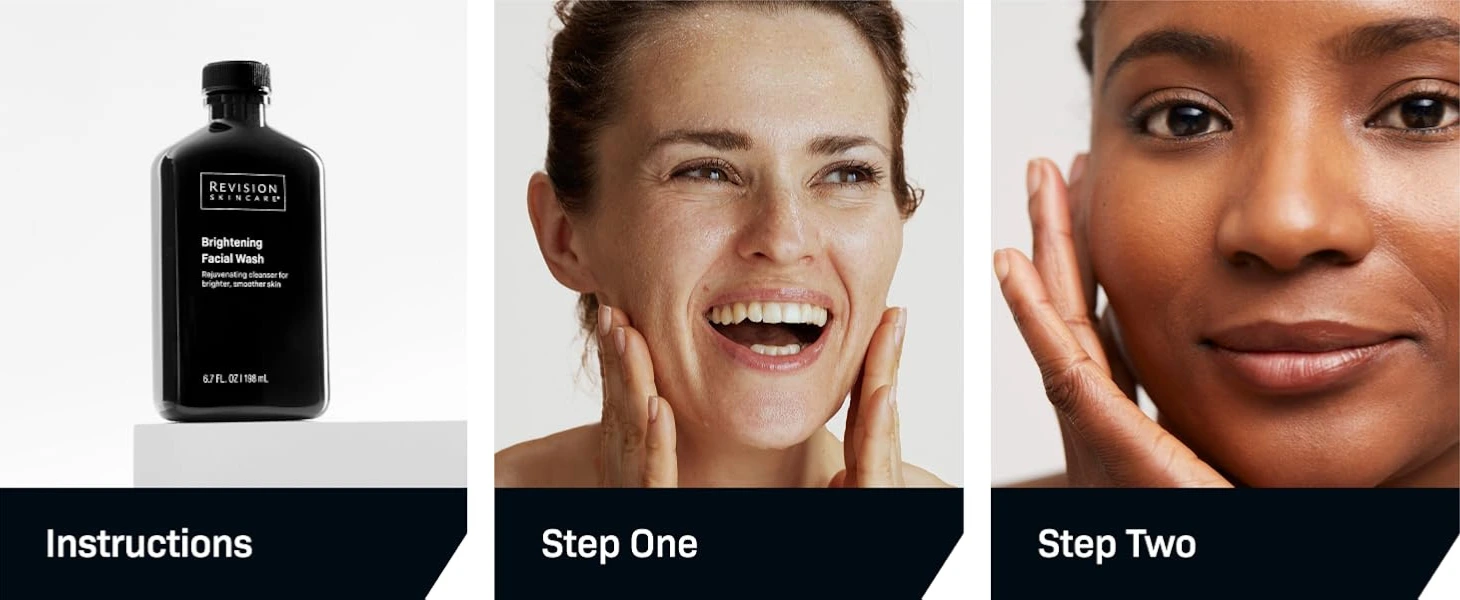 Revision brightening facial wash