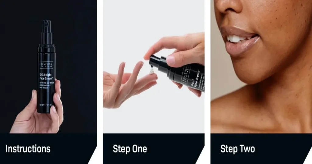 dej night face cream