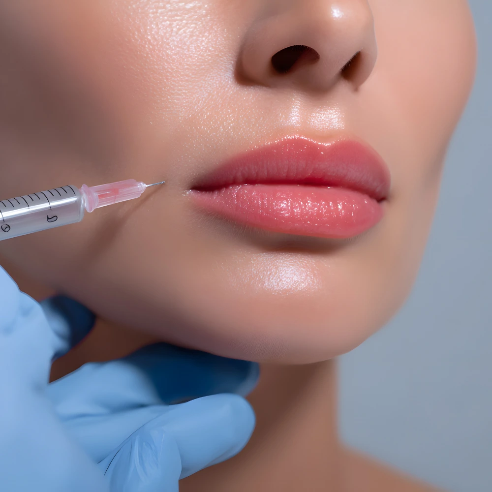 rotates your lip slightly upward