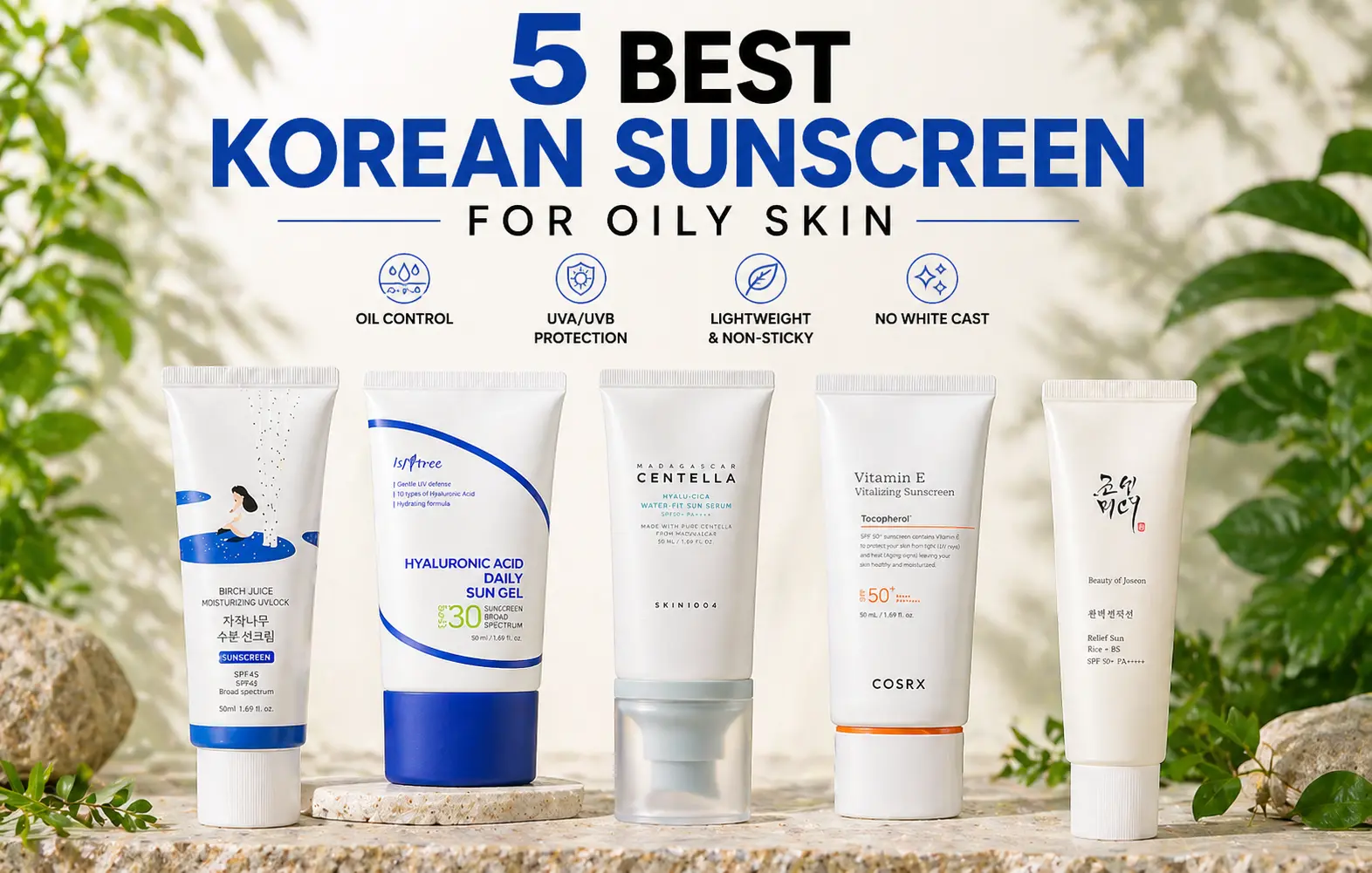 best korean sunscreen for oily skin