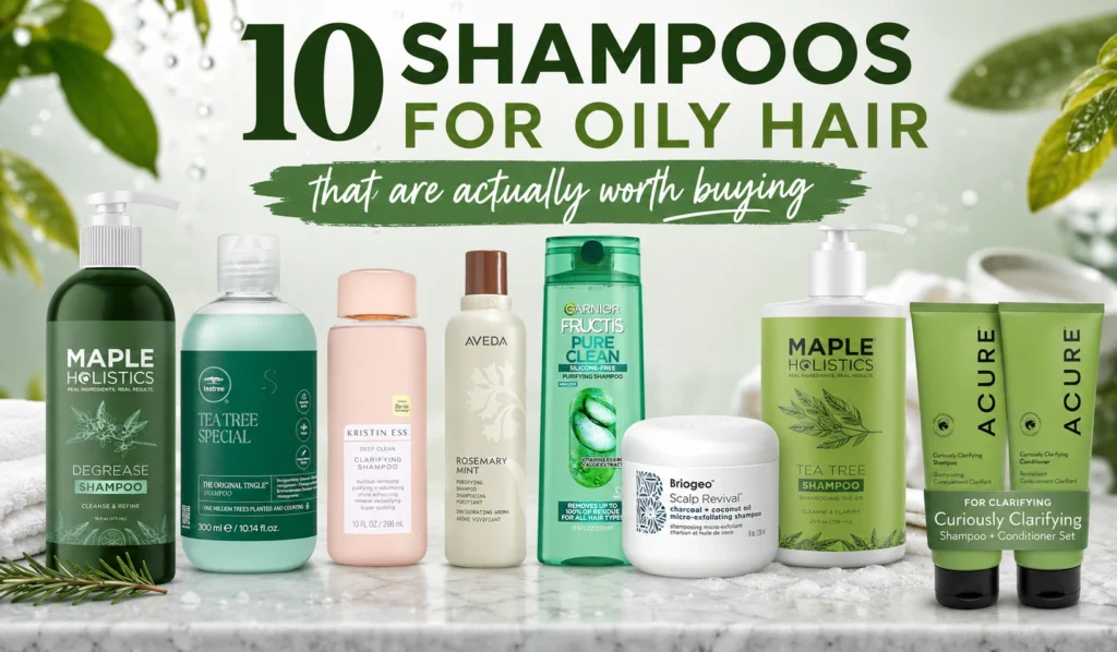 shampoos for oily hair