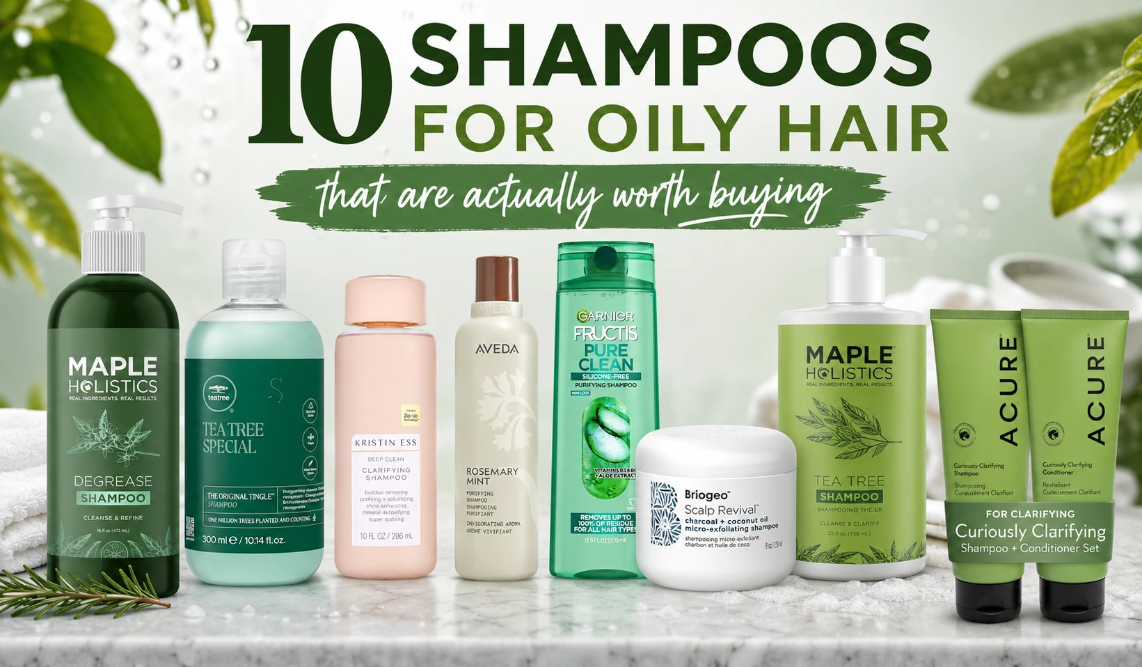 shampoos for oily hair